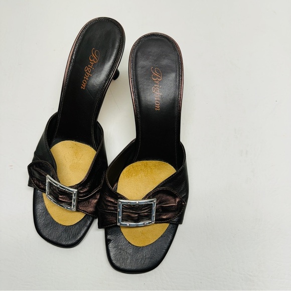 Brighton women’s open heels shoes size 7.5 - Picture 4 of 7